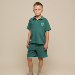 Strukturiertes Jersey-Poloshirt - Tween - Tropical Green | 101216 Sonny
