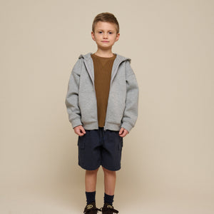 Texturiertes Langarm-T-Shirt - Tween - Coffee | 100706 Malthe