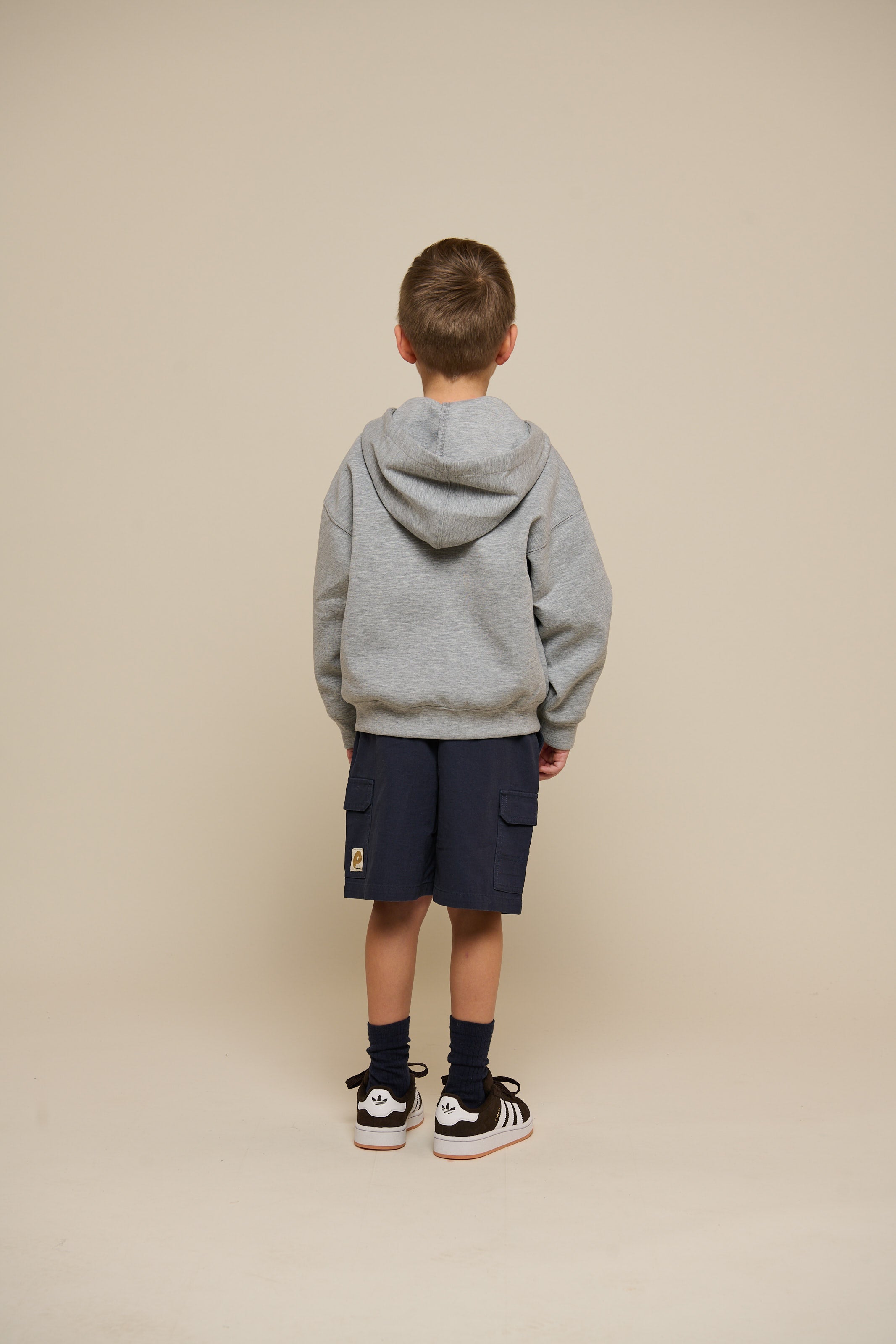 Scuba Hoodie mit Reißverschluss - Tween - Grey Melange | 100641 Liam