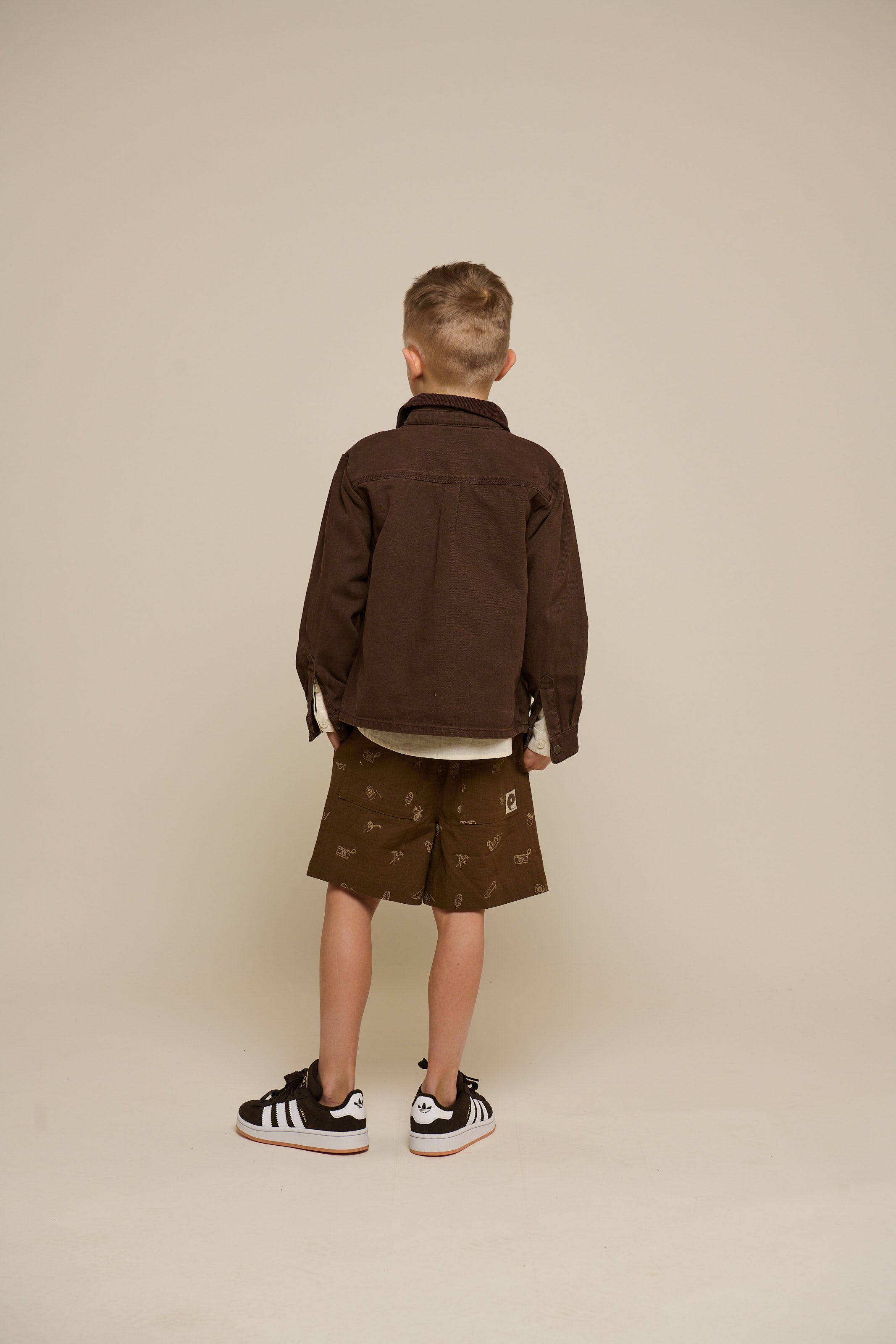 Twill-Über Hemd - Tween - Chocolate | 100611 Carter