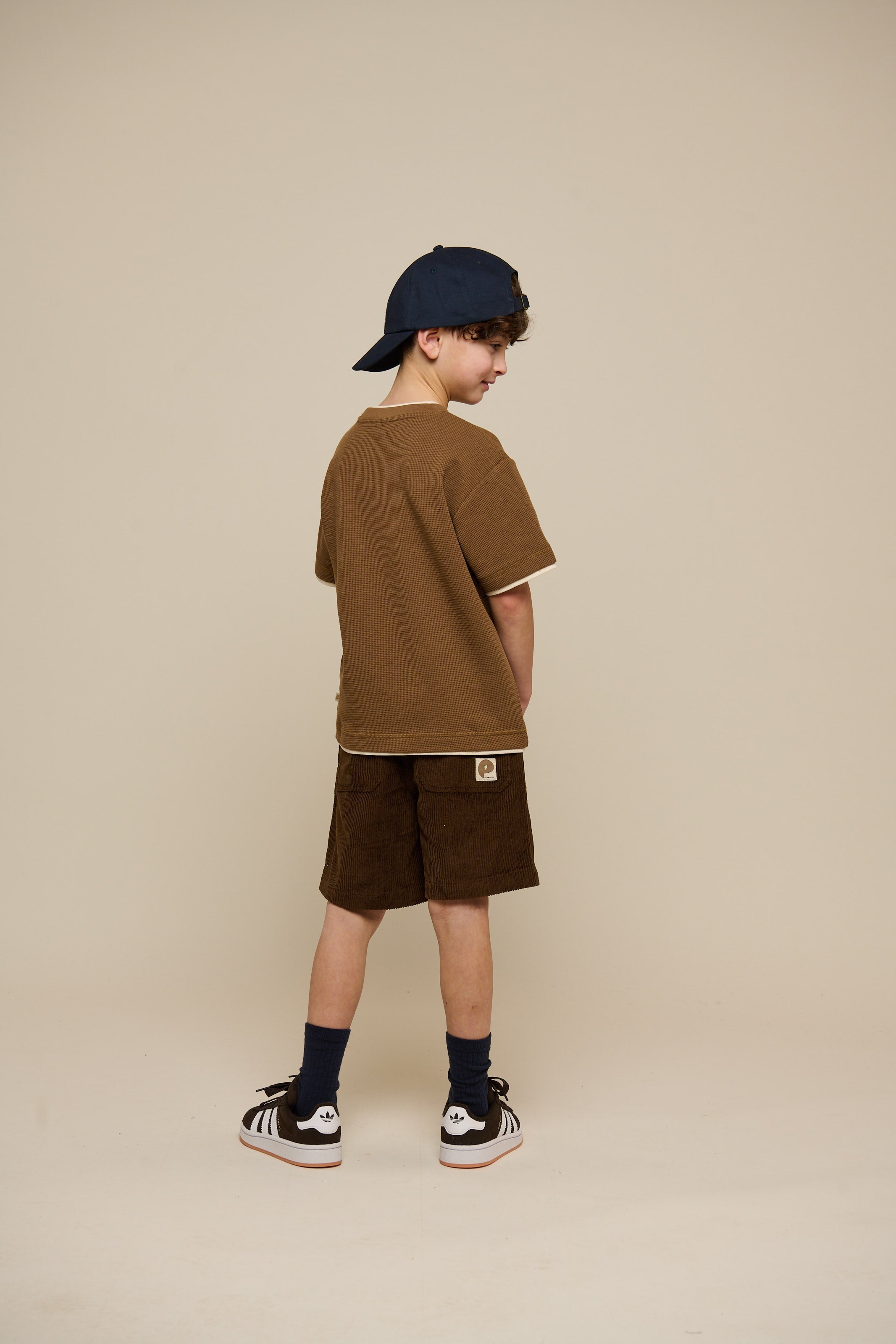 Texturiertes T-Shirt - Tween - Coffee | 100712 Malthe