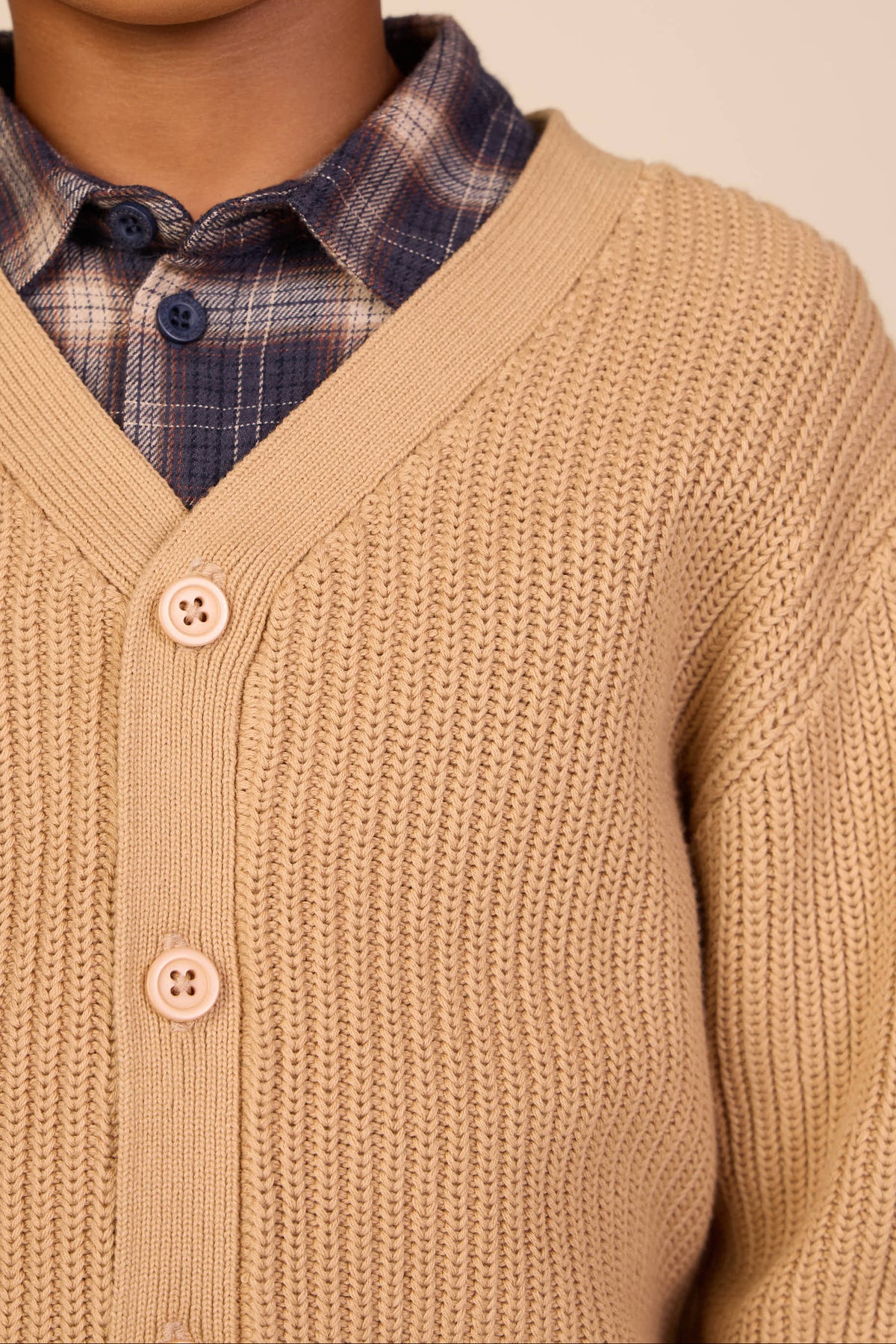 Brioche-Strickjacke - Kids - Beige | 101245 Clark