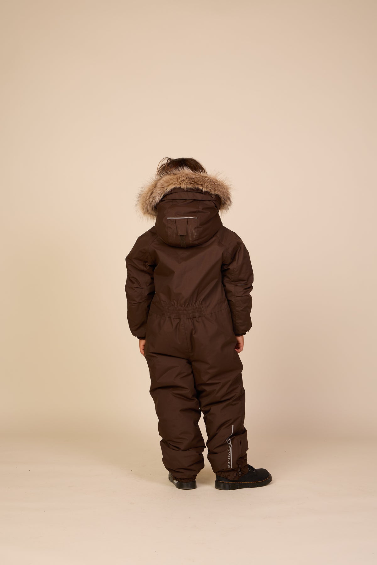 Adventure® Schneeanzug mit Kunstfell Kids - Dark Brown | 101424 Sky