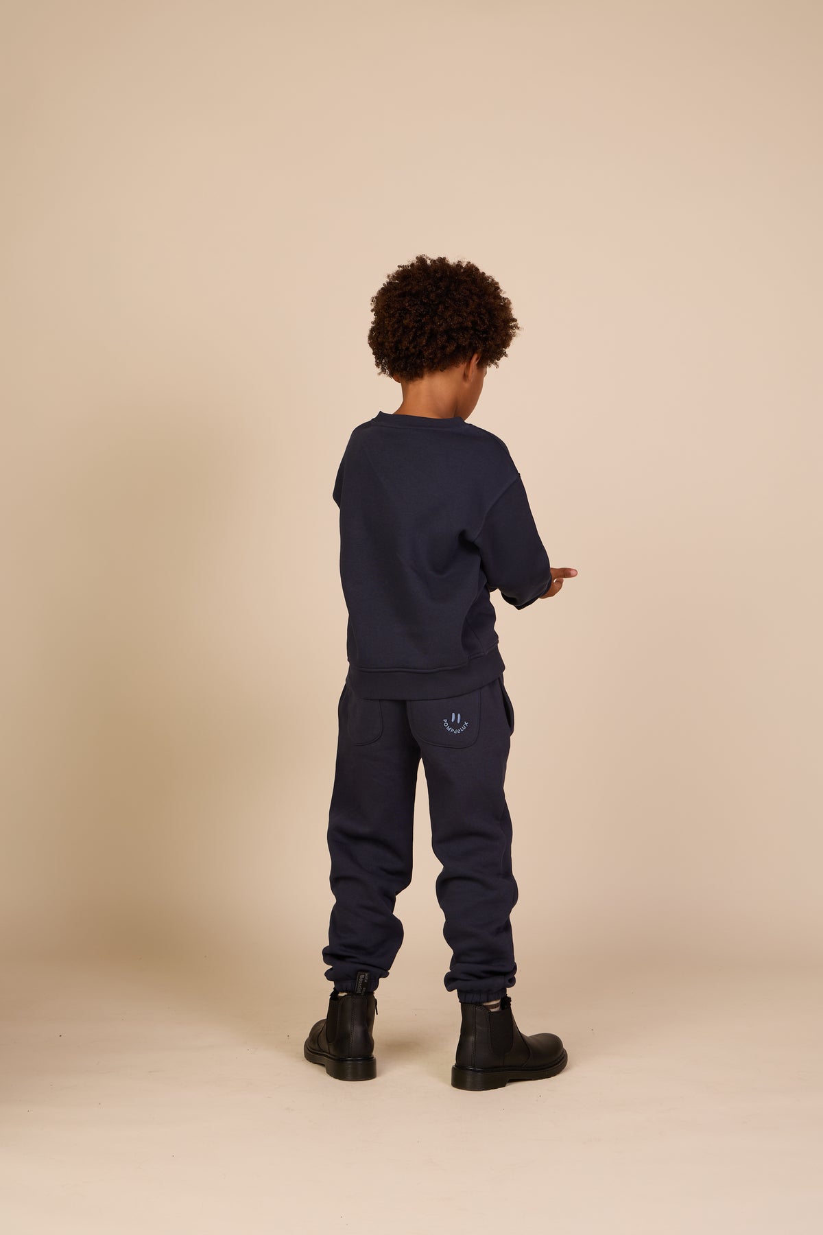 Jogginghose mit Smiley-Stickerei Tween - Navy | 101586 Andrew