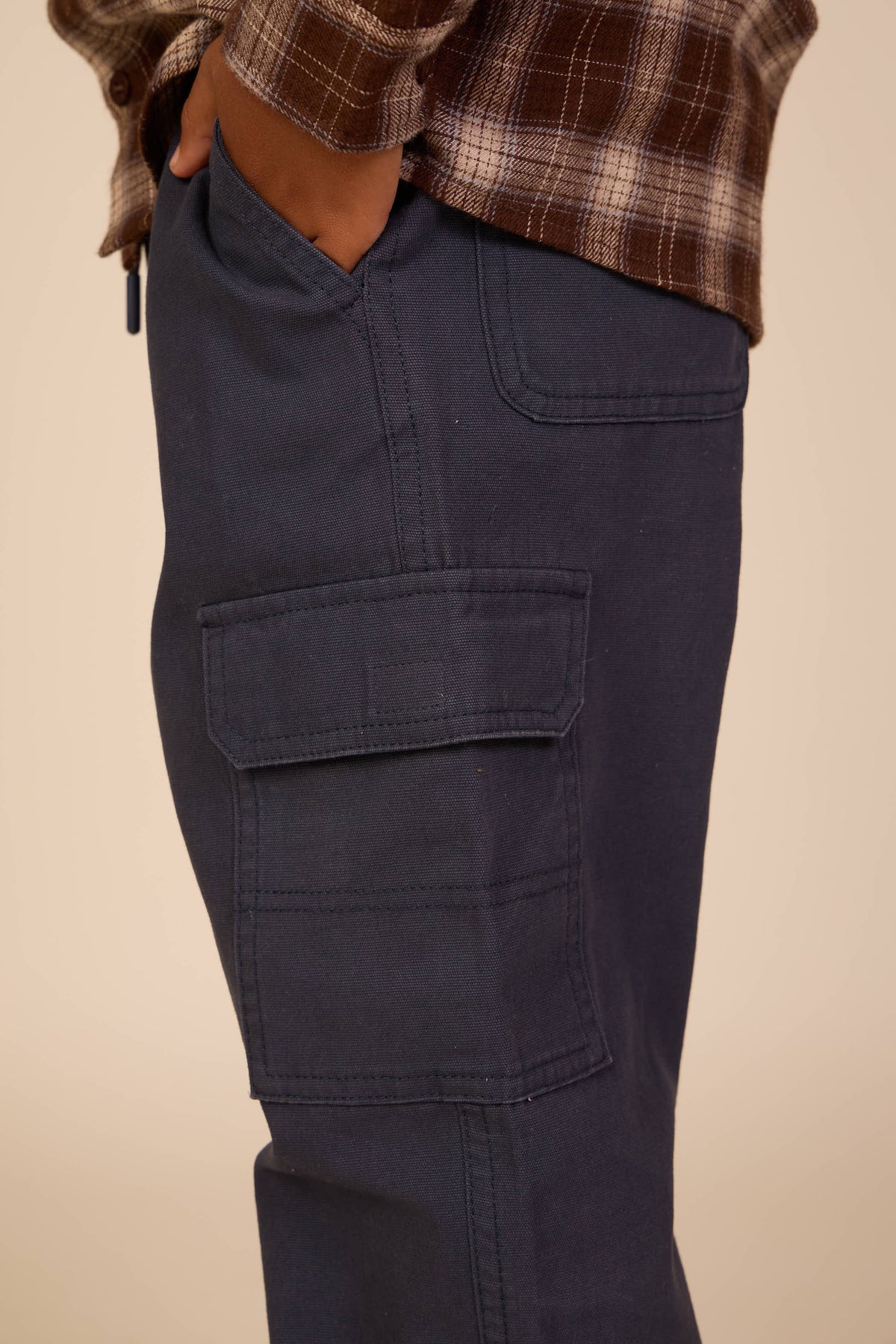 Canvas-Hose - Kids - Navy | 101134 Isack