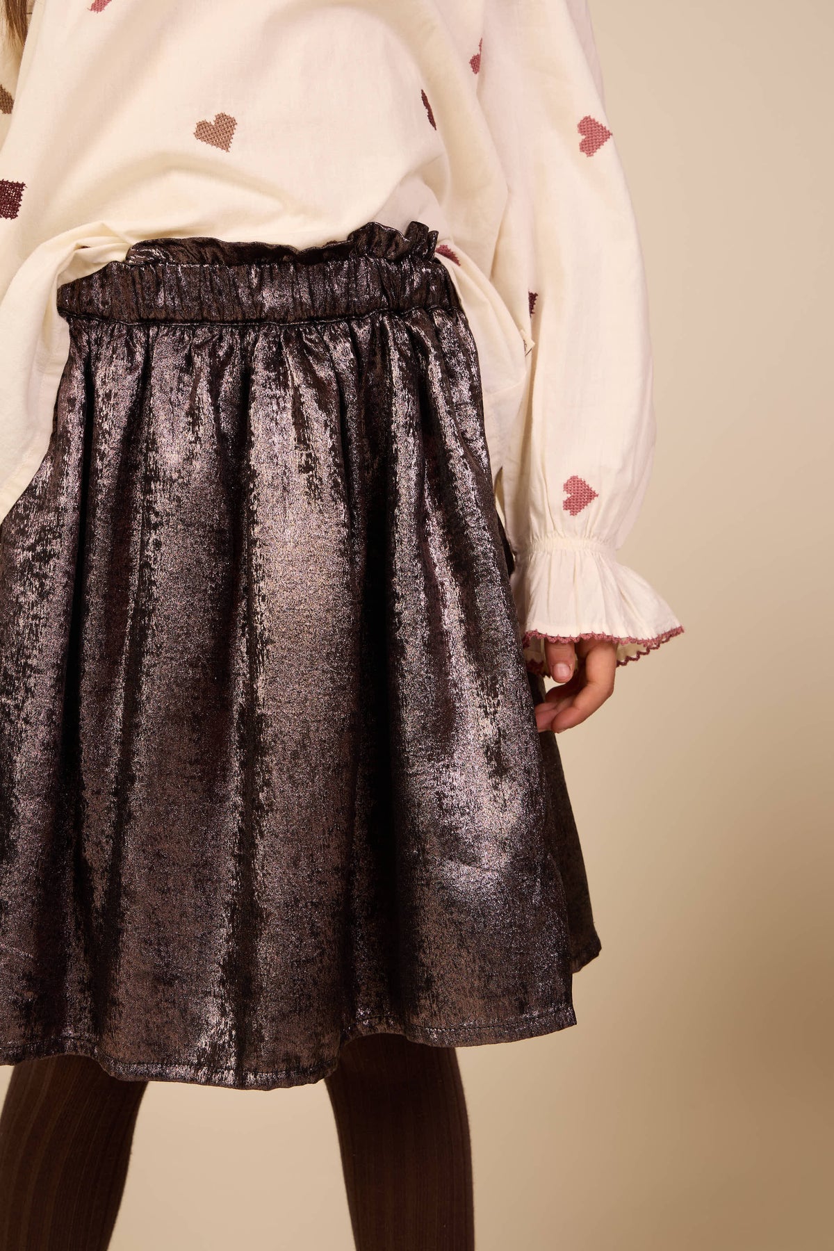 Rock mit goldfarbenem Finish Tween - Dark Brown | 101672 Sylvia