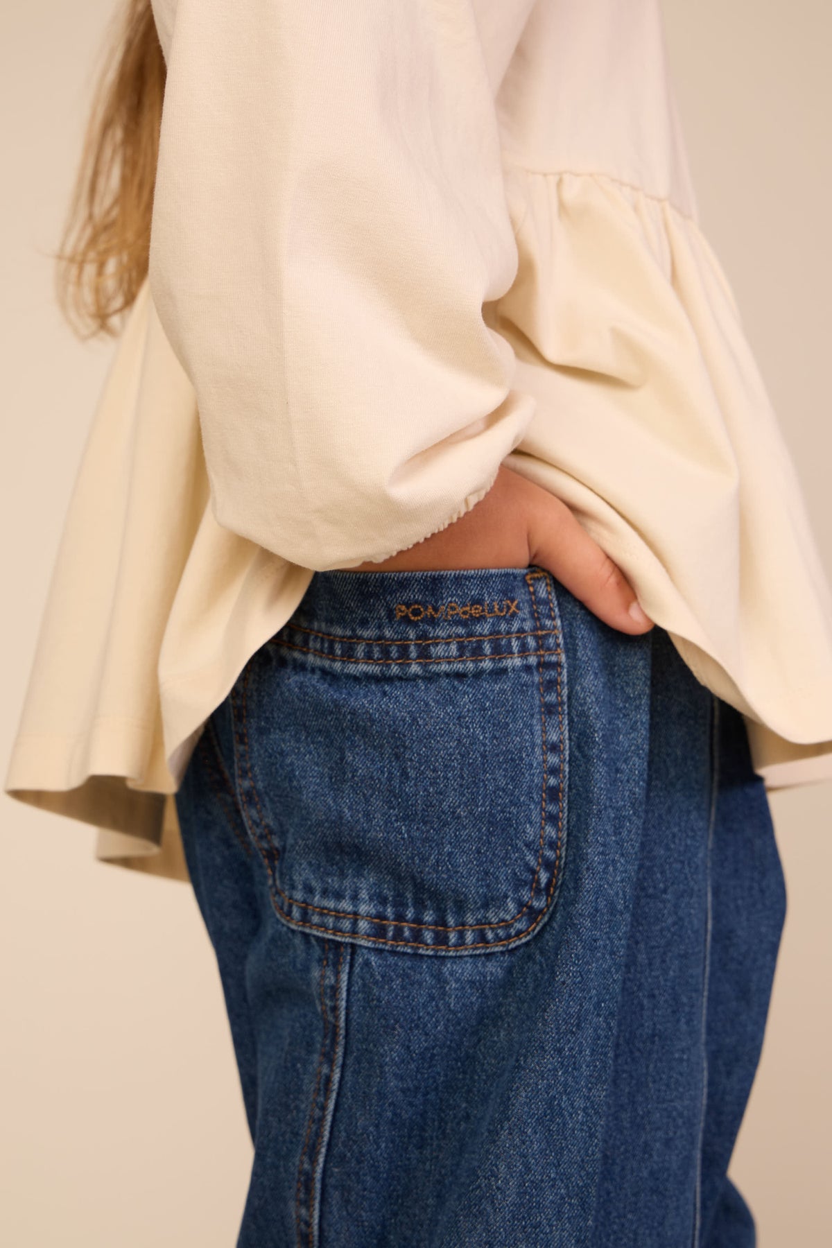 Barrel-Jeans Kids - Blue | 101640 River