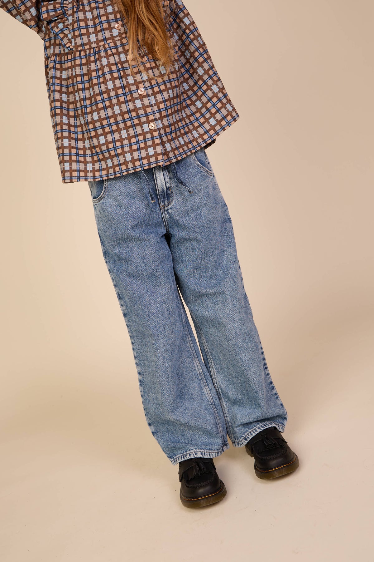 Ausgestellte Jeans - Tween - Blue denim | 101154 Carmen