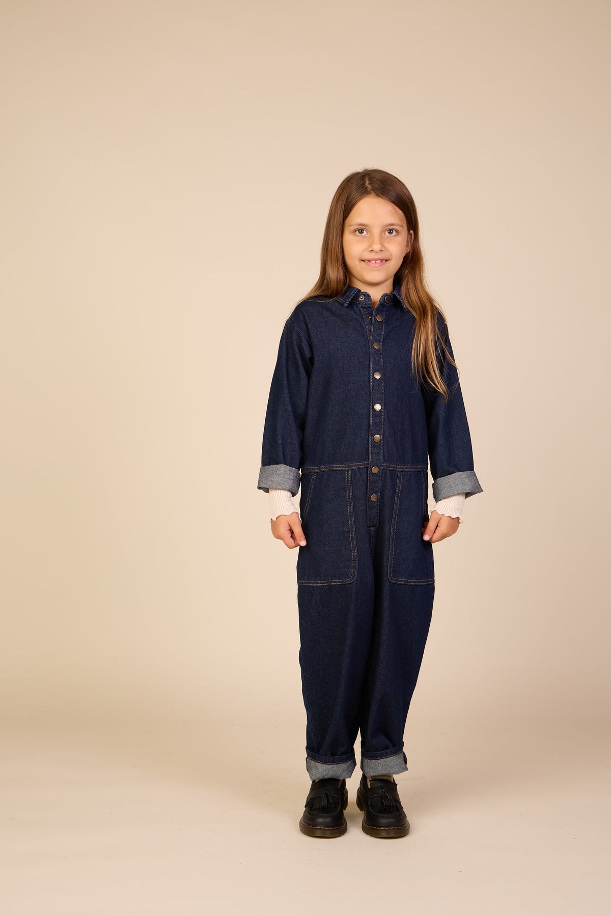 Jeans-Overall Tween - Dark Blue | 101643 River