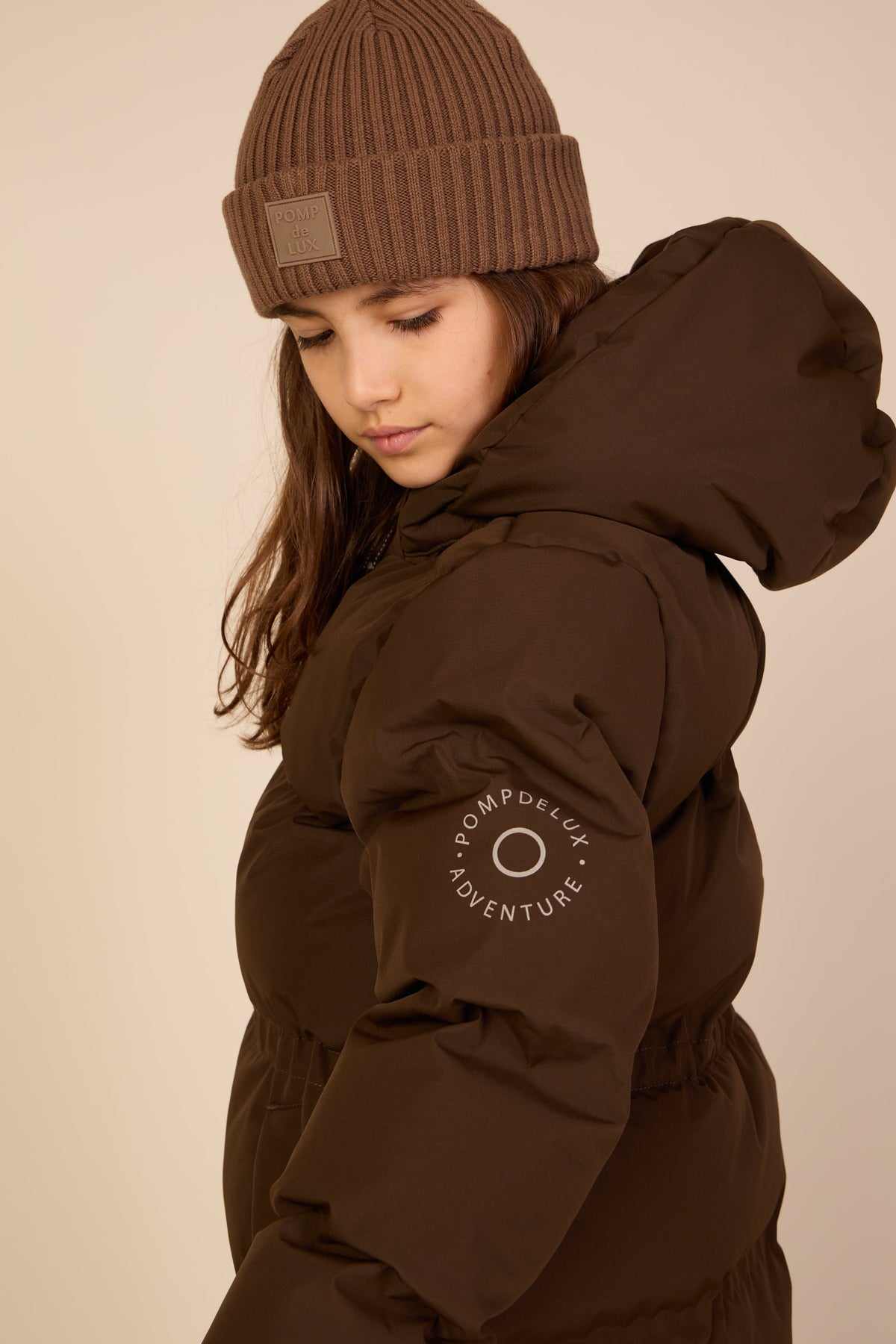 Adventure® Winterjacke mit verstellbarer Taille Tween - Dark Brown | 101414 Elenor