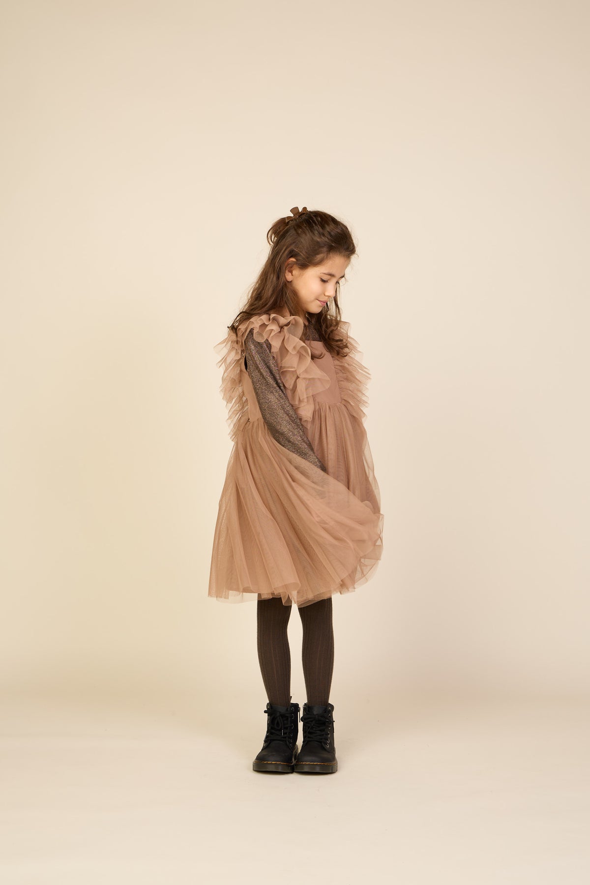 Tüllkleid Tween - Light Brown | 101510 Bianca