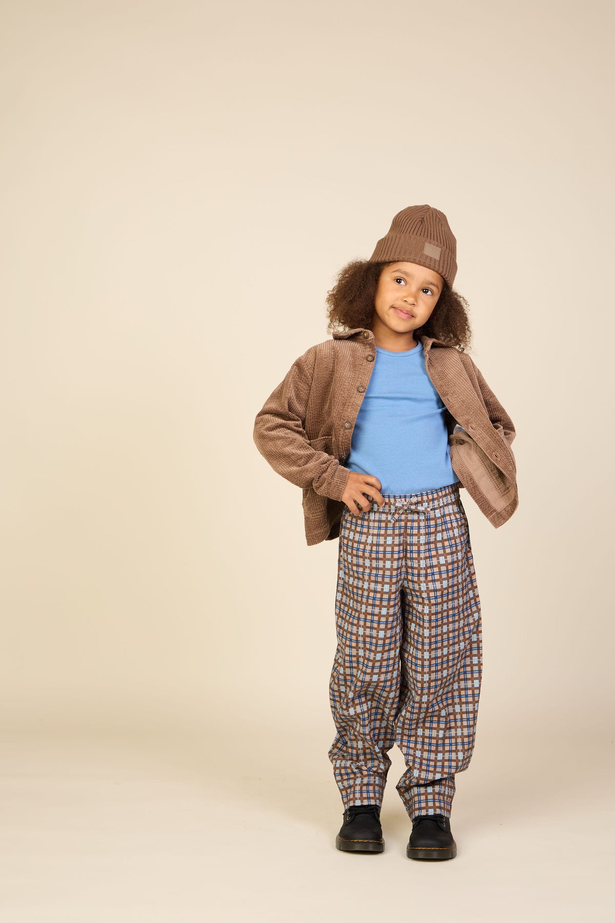 Karierte Baumwollhose Tween - Blue | 101492 Penny