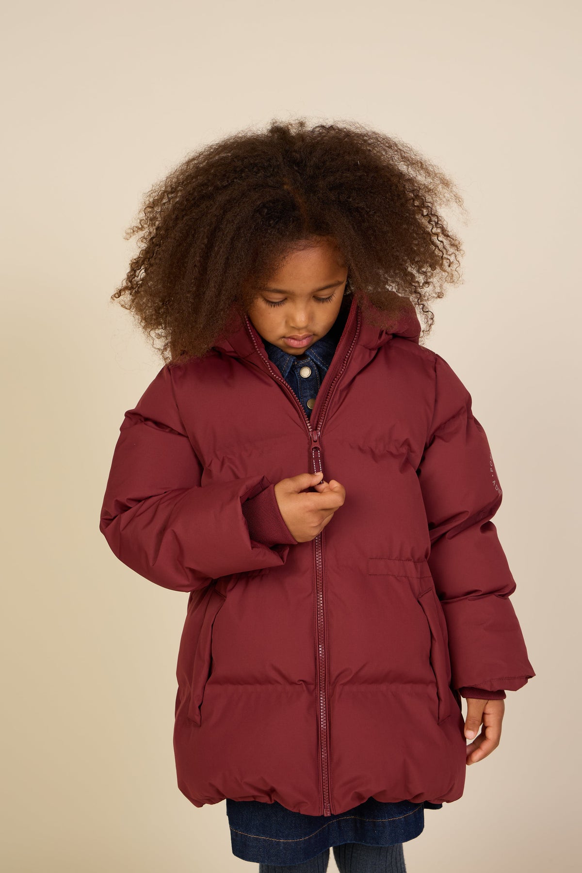 Adventure® Winterjacke mit verstellbarer Taille Tween - Bordeaux | 101416 Elenor