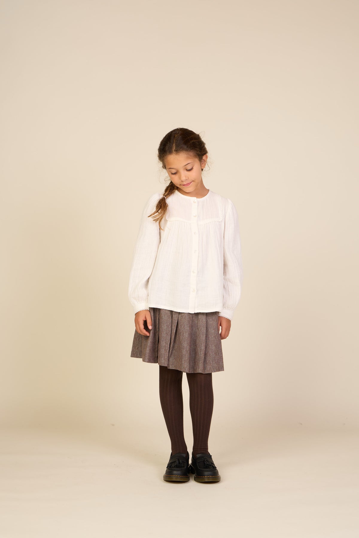 Musselinbluse Tween - Offwhite | 101462 Celina