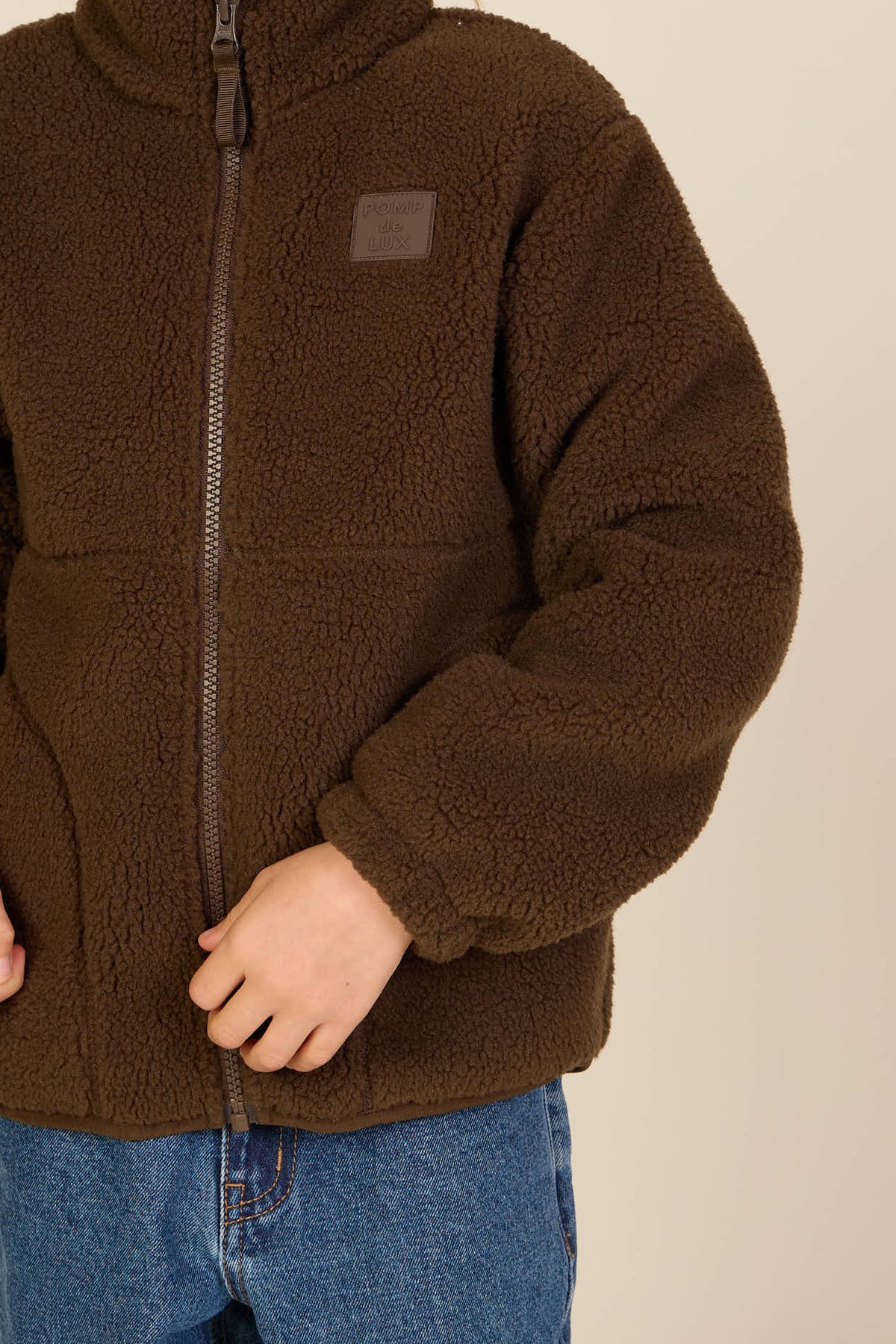 Teddyjacke Kids - Dark Brown | 101687 Warren