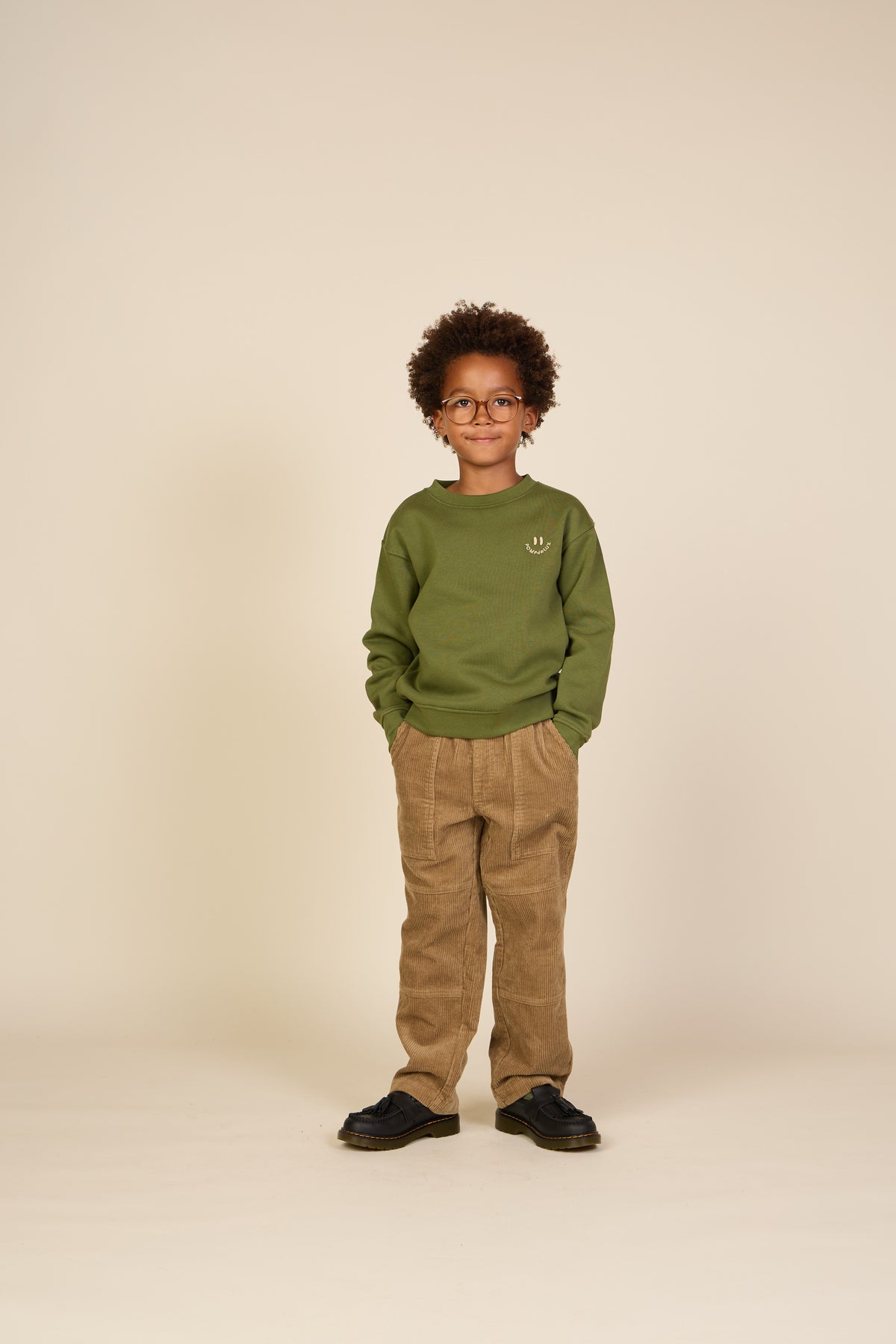 Cordhose mit aufgesetzten Taschen Tween - Khaki | 101538 Reed