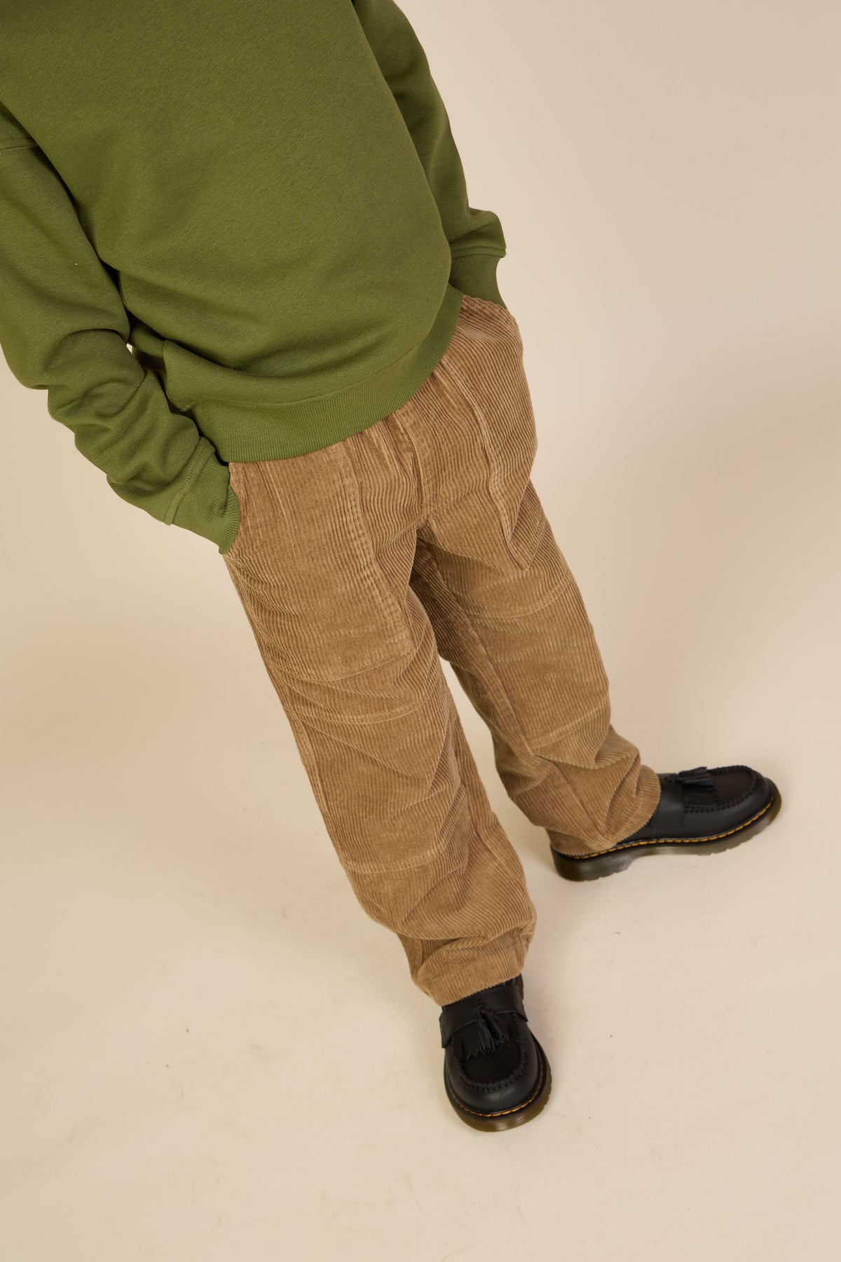 Cordhose mit aufgesetzten Taschen Tween - Khaki | 101538 Reed