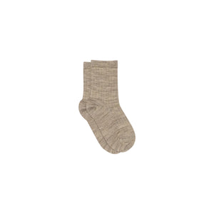 MP Gerippte Wollsocken Tween - Beige Melange | 101725 MP 718