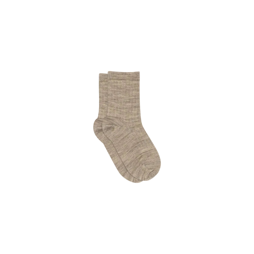 MP Gerippte Wollsocken Tween - Beige Melange | 101725 MP 718