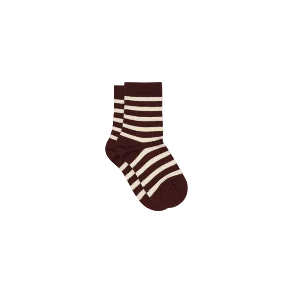 MP Gestreifte Woll-Rippsocken – Alle – Bordeaux | 101735 MP 79200
