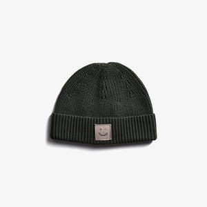 Rippenstrick-Mütze - Tweens - Dark Green