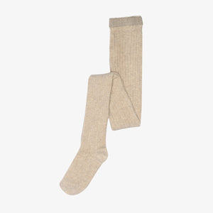 MP Baumwoll-Jacquard-Strickstrumpfhose - Kids - Beige Melange | 101389 MP Inger tights