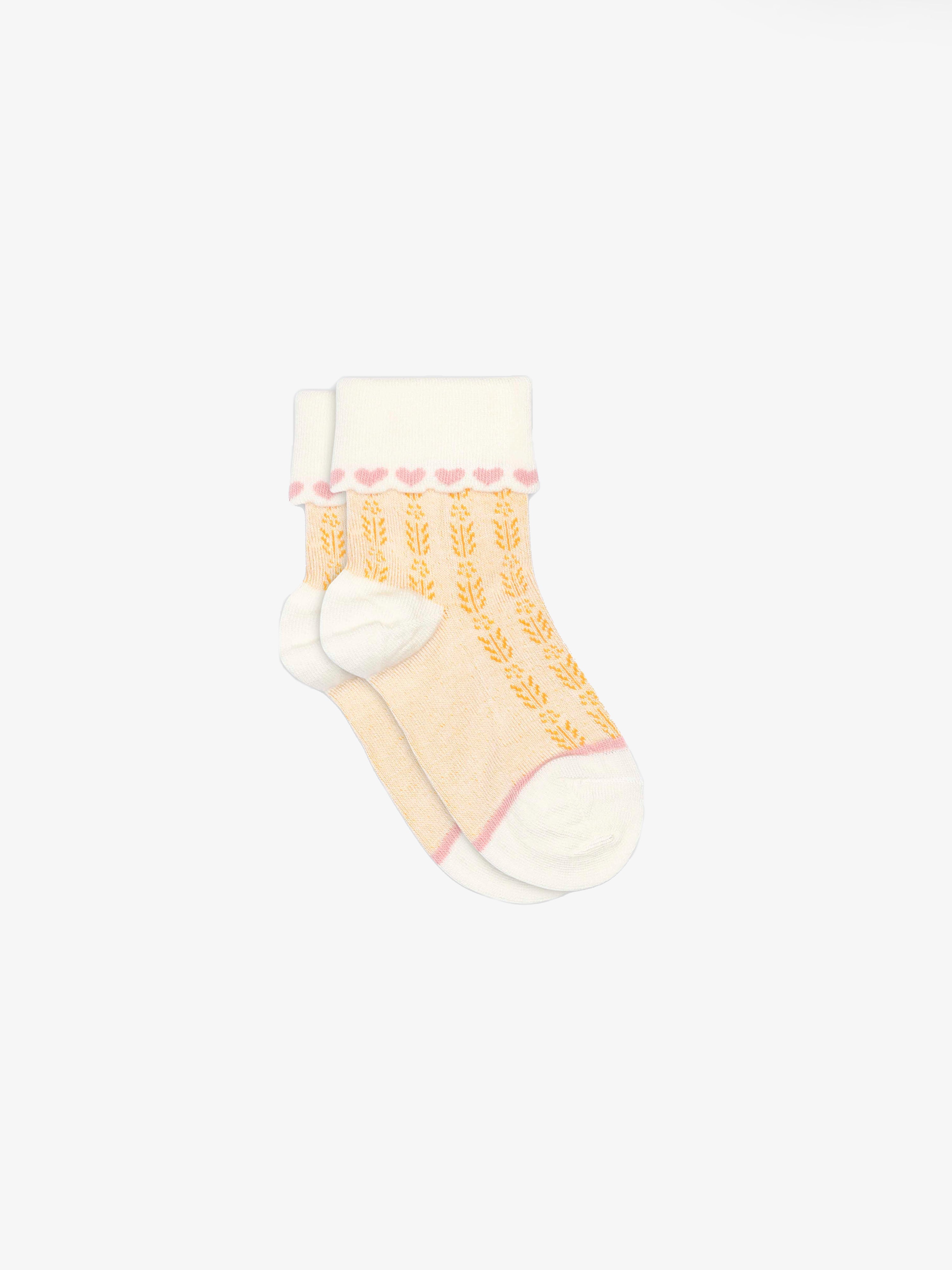 MP Herzsocken - Tween - Rose | 101380 MP Klara Short Socks