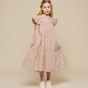 Blumendruck-Popeline-Kleid - Tween - Rose | 100961 Poppy